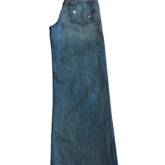 Madewell The Low-Slung Baggy Jean in Robertson Wash Rigid size 24 NV387 - Picture 10 of 15